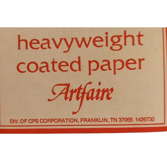 Artfaire Vintage Christmas Gift Wrapping Paper Heavy Weight Flat 3 Patterns Xmas - Picture 6 of 6